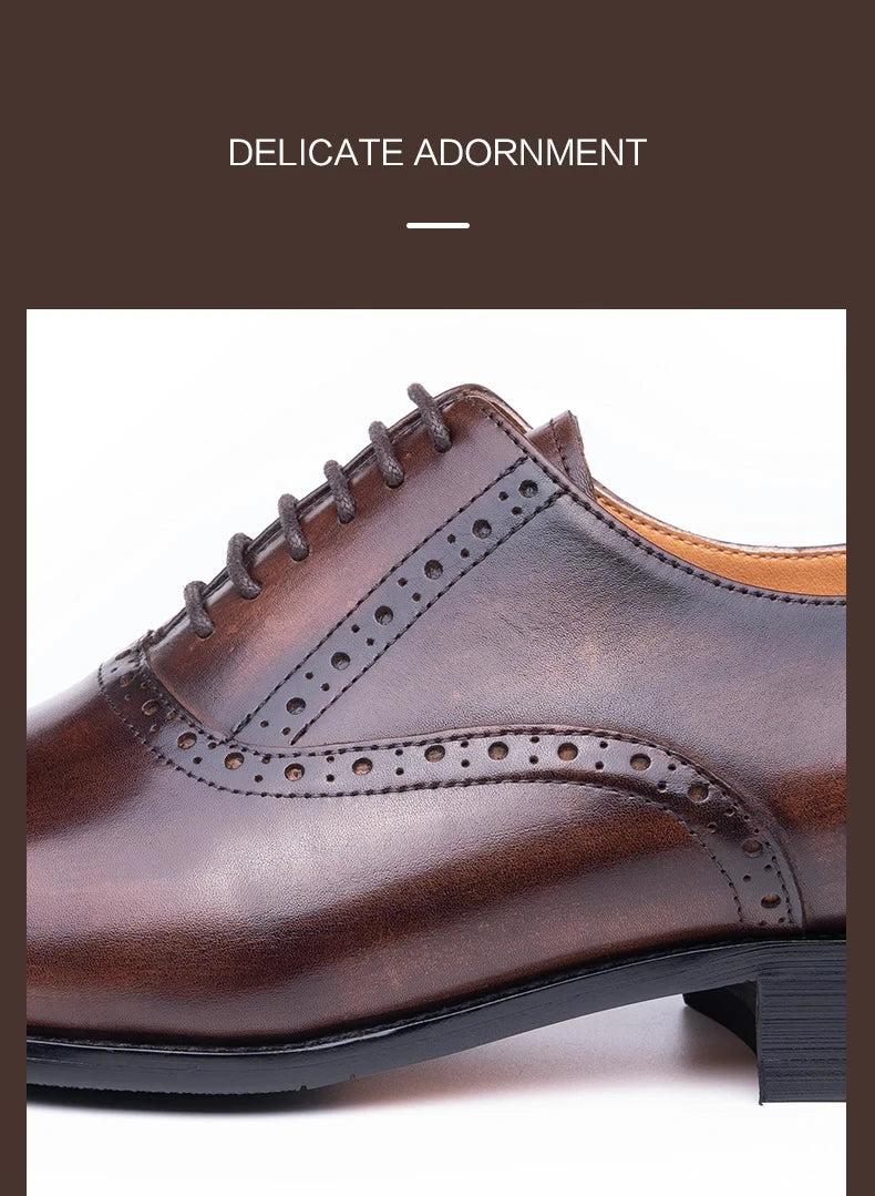 Classic Brogue Dress Shoes