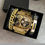 Men’s Luxury Watch & Jewelry Gift Set