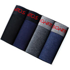 4PCS Men’s Premium Cotton Boxer Shorts