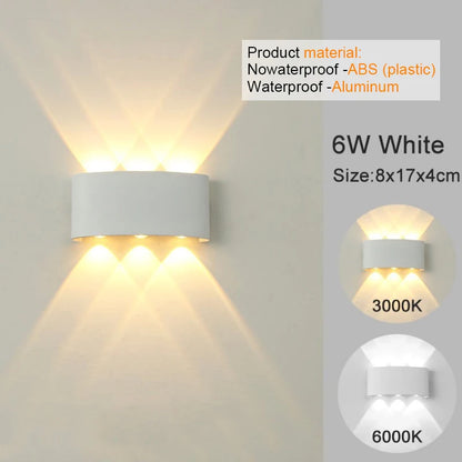 Modern LED Wall  Indoor Outdoor Lamp