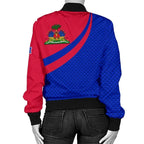 Haiti Flag 3D Bomber Jacket