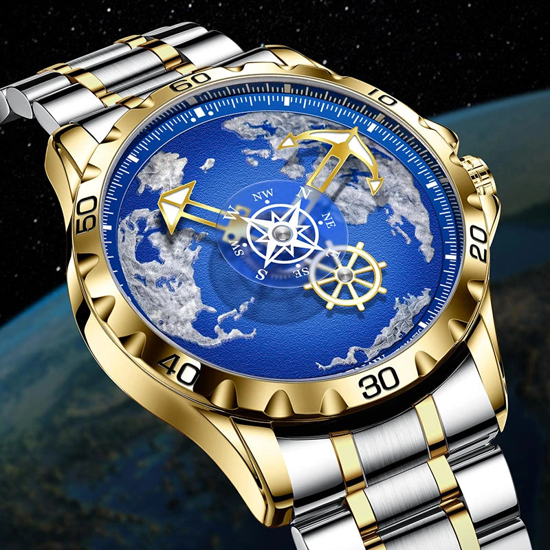 Men’s Nautical Series Traveler Watch