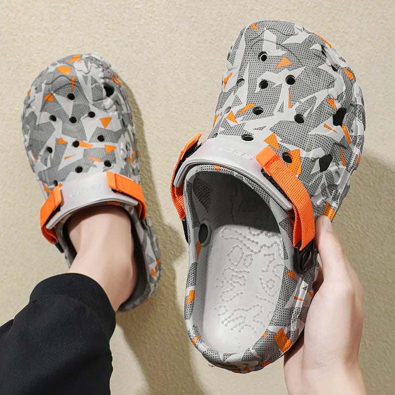 Men’s Camouflage Clogs