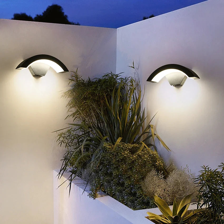 Motion Sensor LED Outdoor Wall Light – Waterproof