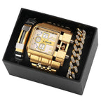 Men’s Luxury Watch & Jewelry Gift Set
