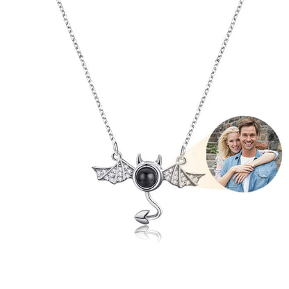 Personalized Photo Projection Necklace