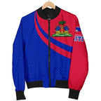 Haiti Flag 3D Bomber Jacket