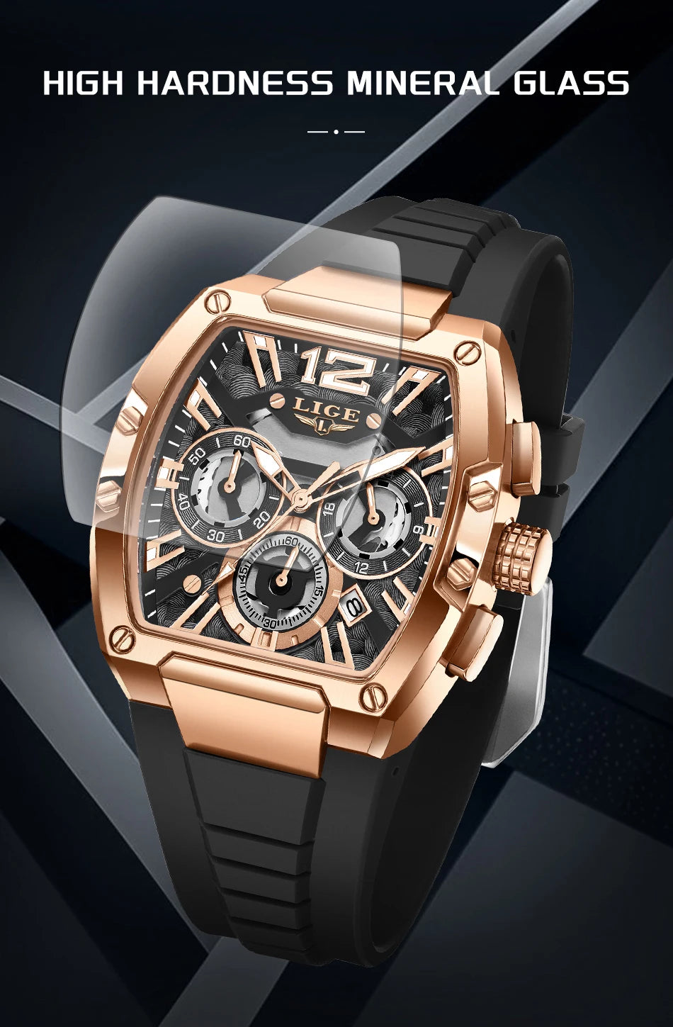 Men's Military Chronograph Watch