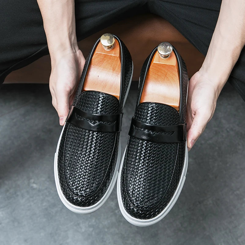 Fashion Slip-On Loafers – Men’s Casual