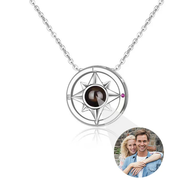 Personalized Photo Projection Necklace