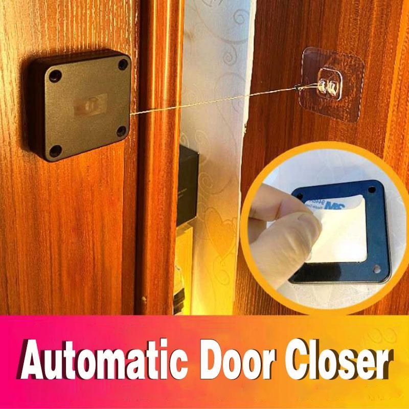 unch-Free Automatic Soft Close Door Closer