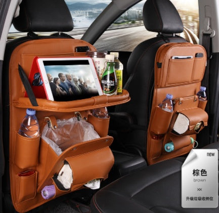 Waterproof PU Leather Car Organizer Bag