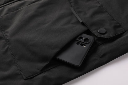 Men's Fashion Casual Windbreaker Jacket, Spring and Autumn Outdoor Lightweight Jacket