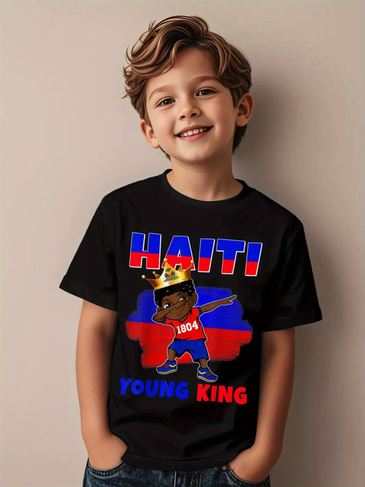 Young King" Haiti Heritage Tee