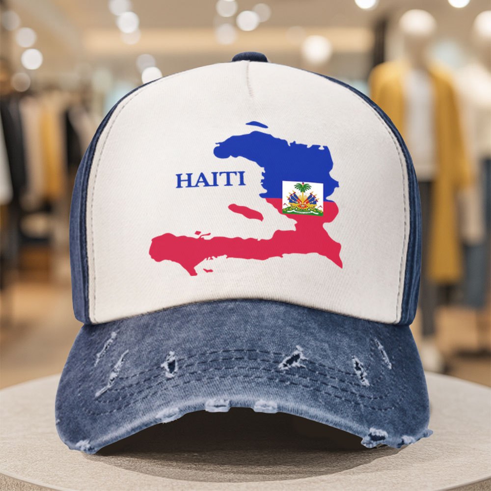 Haitian Pride Heritage Cap
