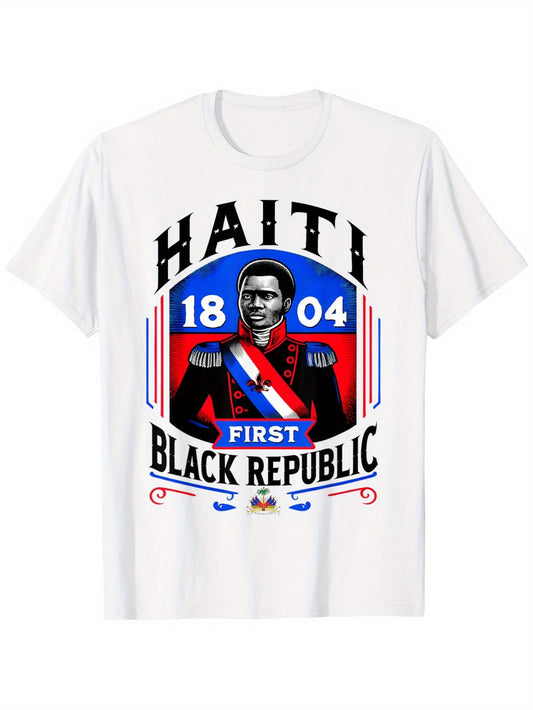 Women’s “Haiti First Black Republic 1804” Graphic T-Shirt