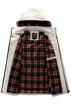 Men’s Casual Stand-Collar Alphabet Print Jacket